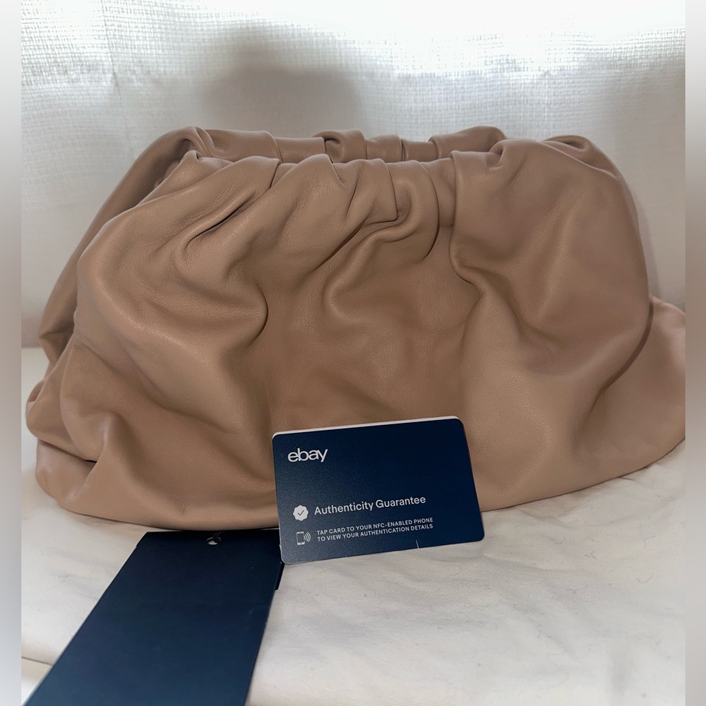 Bottega Veneta Tan Clutch - Picture 1 of 5